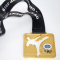 Oneway 3D metal gold triathlon finisher game marathon running sports custom medal trophies and medals